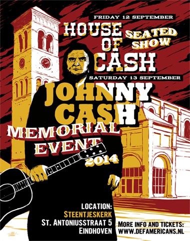 Theatershow en mini-festival gecombineerd in Johnny Cash Memorial Weekend